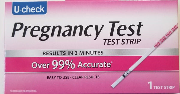 U-Check Pregnancy Test Strip Kit, 1 Test Strip