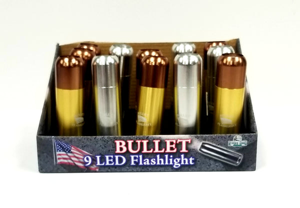 Bullet 9 LED Flashlight