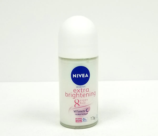 Nivea Extra Whitening Roll On Deodorant 1.7oz 50ml