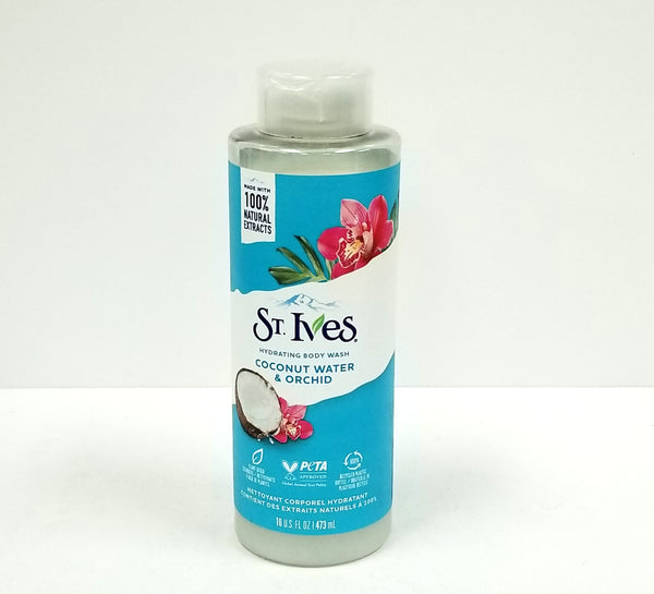 ST. Ives Coconut Water & Orchid Body Wash 16 oz/473ml