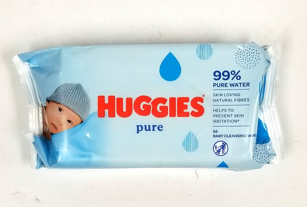 Huggies Baby Wipes Pure 56ct