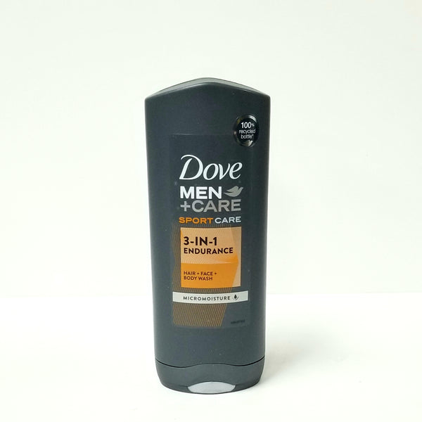 DOVE MEN+CARE Sport Care 3 In 1 Shampoo & Shower Gel