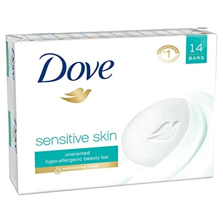 Dove Sensitive Skin Micellar Hypoallergenic Beauty Bar Soap 100g