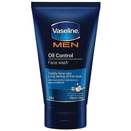 Vaseline Men Oil Control Facial Wash Volcanic Clay 50ml