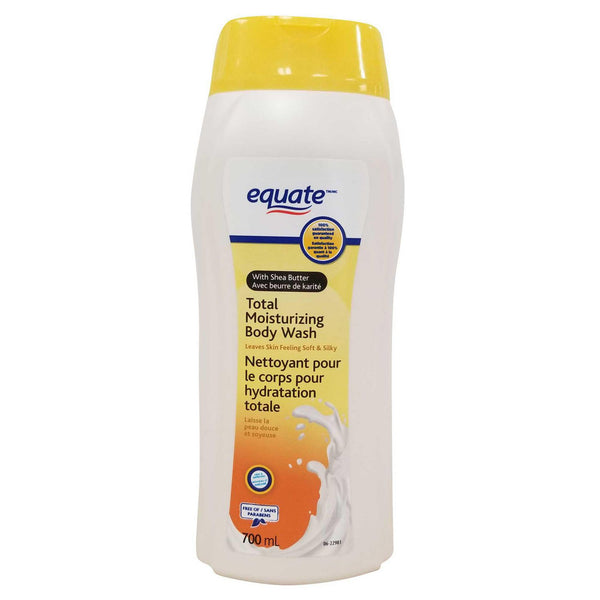 Equate Total Moisturizing Body Wash with Shea Butter