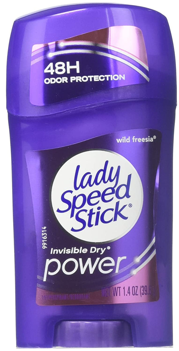 Lady Speed Stick Deodorant Invisible Dry Wild Freesia 1.4 oz (39.6g)