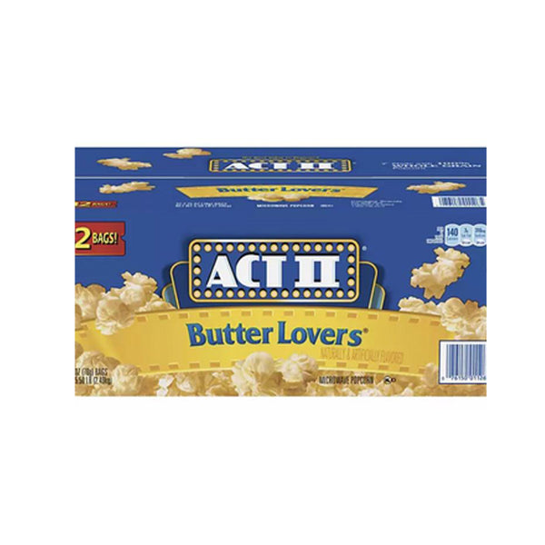 ACT II Butter Lovers Microwave Popcorn