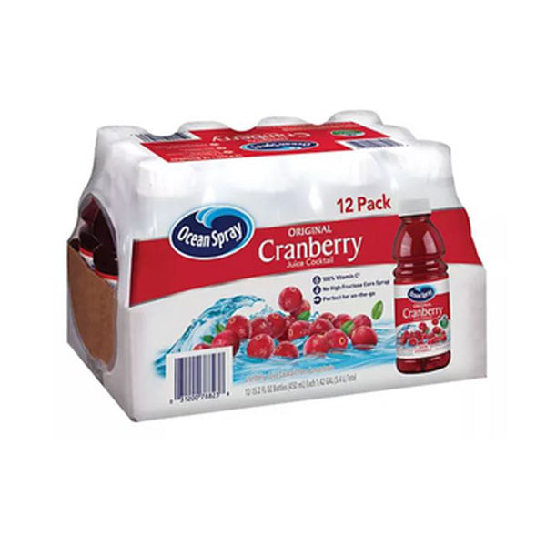 OCEAN SPRAY Cranberry Juice Cocktail (15.2 oz., 12 pk.)