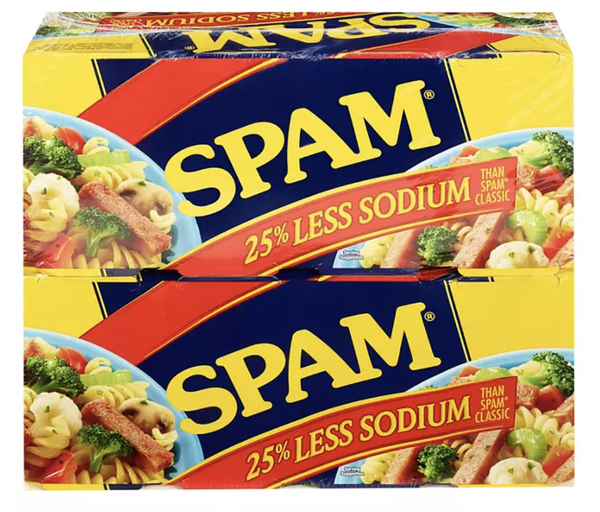 SPAM Less Sodium